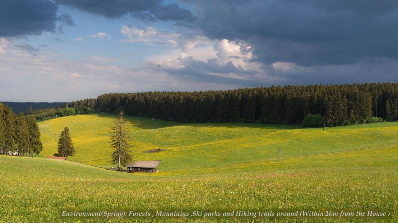 Entire House In Schwarzwald With Mountain View, Private Gym,Sauna And Garden Villa Unterkirnach Exterior photo
